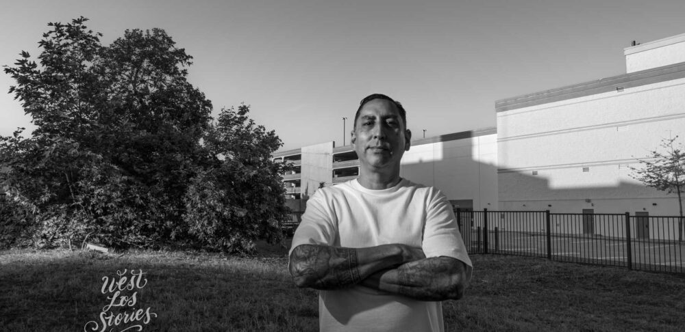 Cressy Lopez's grandson Jaime Escalare at Rancho Lopez Site